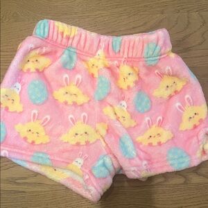 Pink Bunny and Chick Kids Shorts